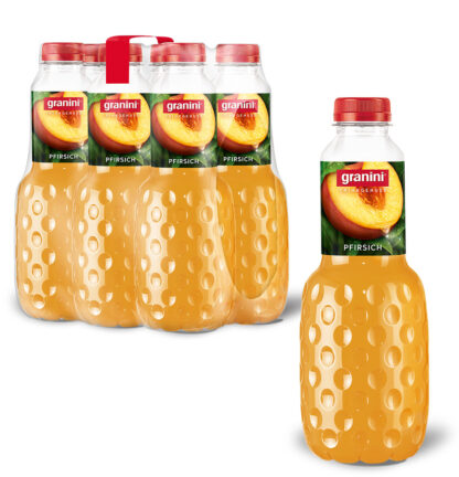 Granini Pfirsichsaft - 6 x 1 Liter Packung  incl. Pfand 1,50€