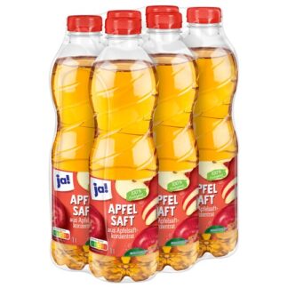 Apfelsaft 100% 6 x 1 Liter Packung incl. Pfand 1,50€