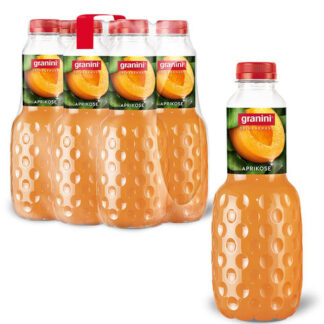 Granini Aprikosensaft - 6 x 1 Liter Packung  incl. Pfand 1,50€