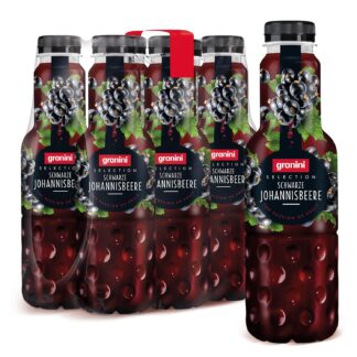 Granini Schwarze Johannisbeere - 6 x 0,75 Liter Packung  incl. Pfand 1,50€