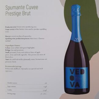 Vedova Proseco Spumante Cuvee Prestige Brut 0,75 l