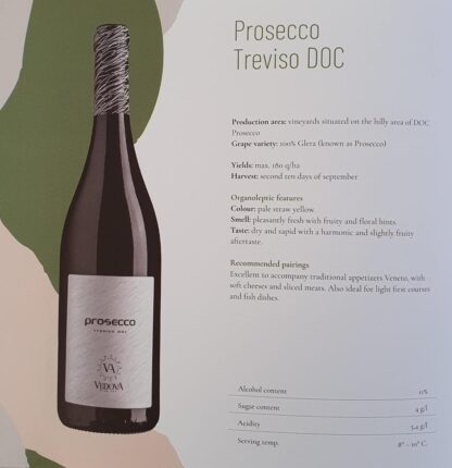 Vedova Prosecco Treviso DOC 0,75 l