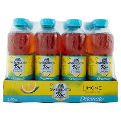 San Benedetto Zitrone Eistee 12 x 500 ml Pack.