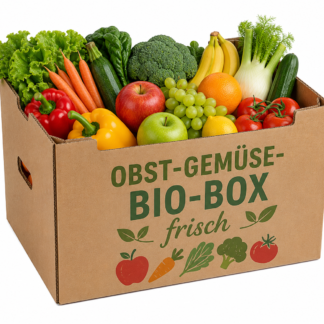 Obst Gemüse Box Bio-Qualität frisch 5 kg = kg 4,50€
