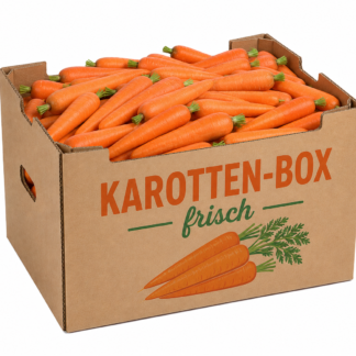 Karotten-Box frisch 5 kg = kg 2,99€