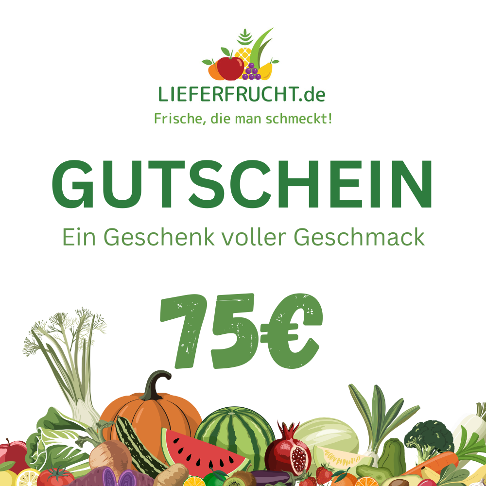 Lieferfrucht.de - Gutschein 75 EUR